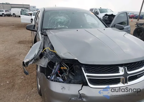 2012 Dodge Avenger Se из США, поврежденный, VIN 1C3CDZAB6CN143844